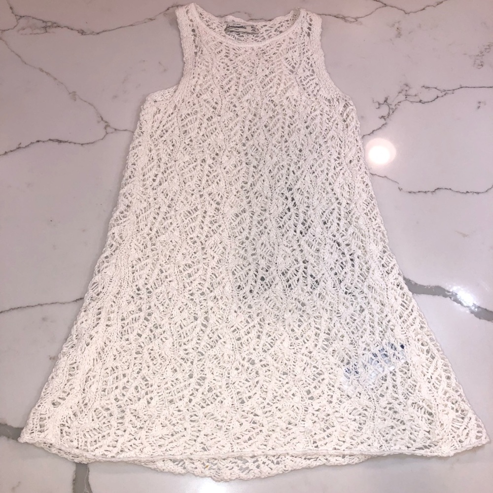 Abercrombie GIRLS crochet dress worn once - Picture 2 of 5